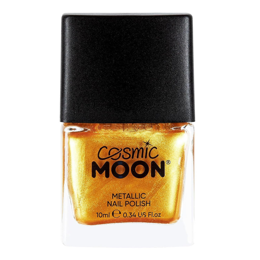 - Esmalte de uñas metálico - 10 ml - Para unas uñas metálicas fascinantes - Dorado