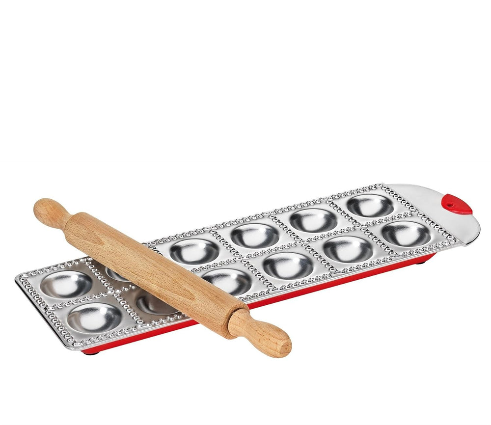 Küchenprofi 0802903012 Placă pentru ravioli, 12 bucăți, rotundă