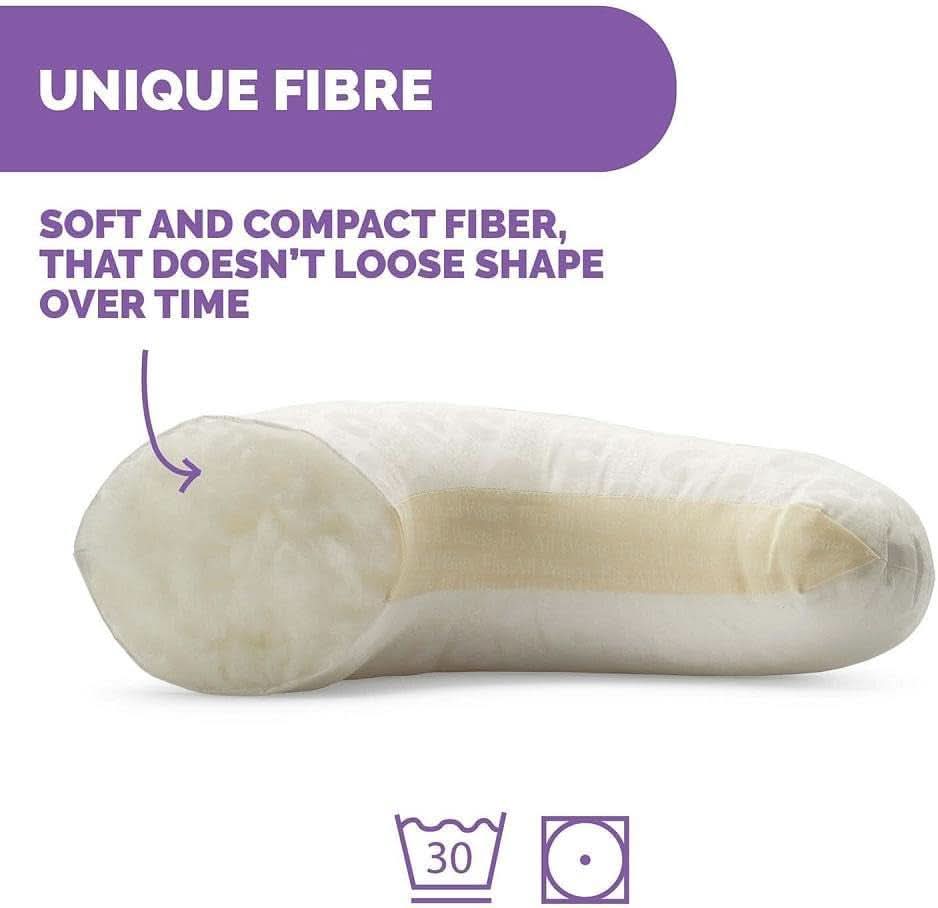 Boppy Original Support Suport pentru alăptare Rainbow pentru bebeluși, formă ergonomică cu căptușeală, confort pentru mamă și copil Accesorii Hrana si Alaptare Bebe Naty Shop