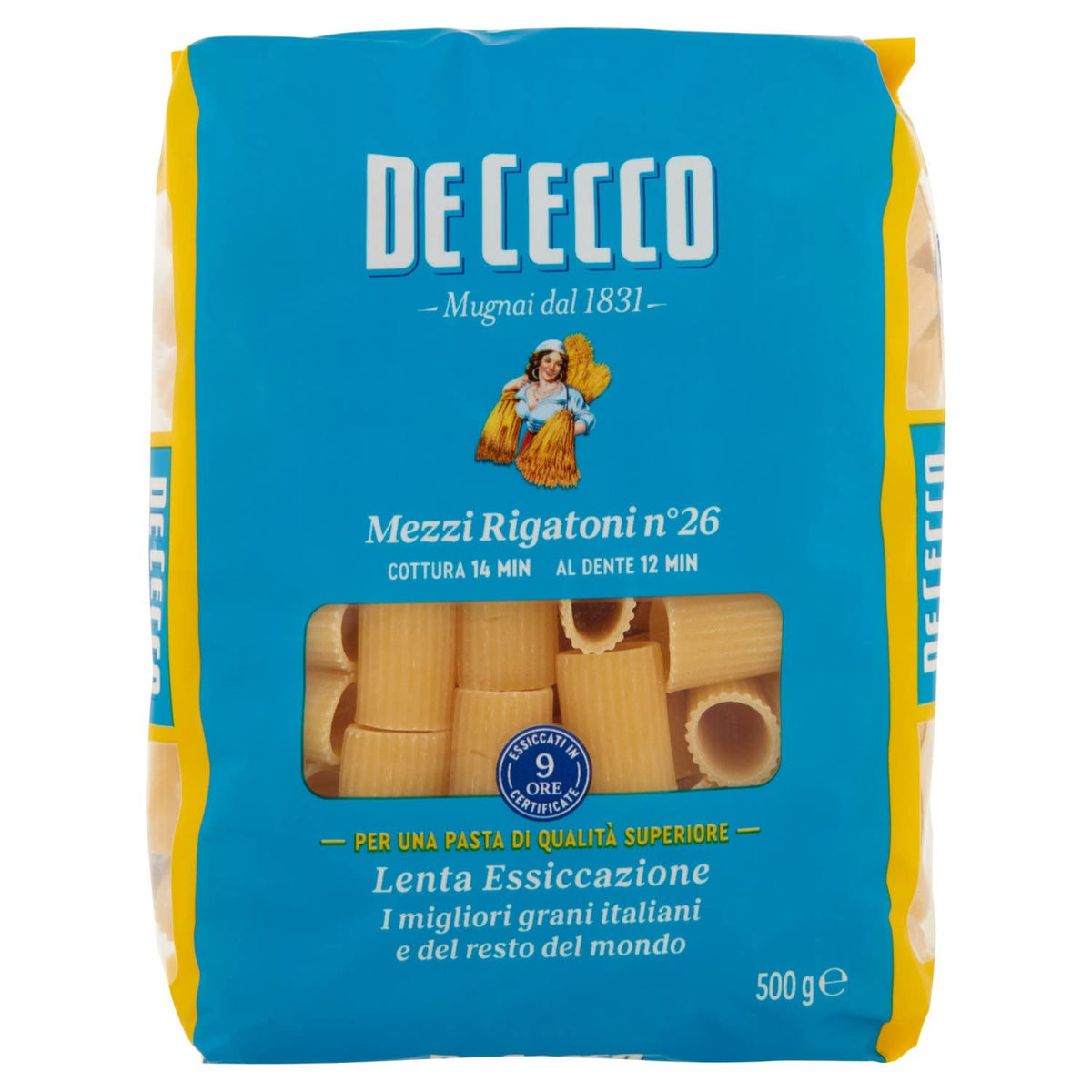 Pasta Mezzi Rigatoni, paquete de 1 (1 x 500 g)