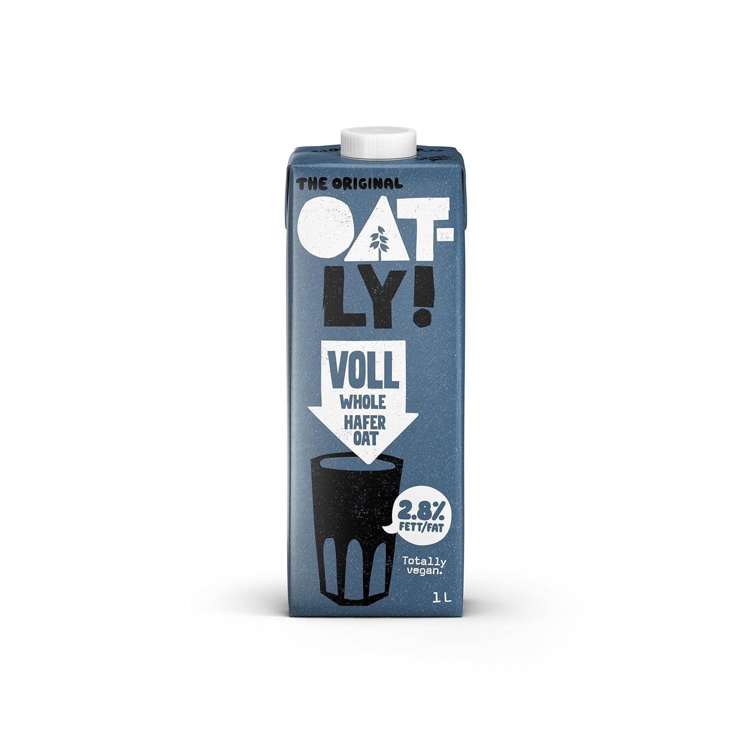 Oatly Haferdrink 2,8% Fett - Paquete con 6 (6 x 1 Litro)