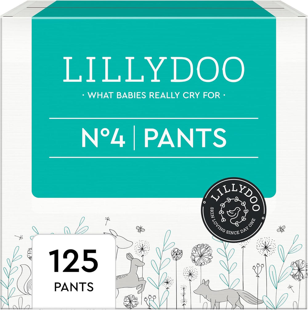 LILLYDOO Pantalones Skin Friendly Talla 5 (12-17kg) Caja Mensual (105 Piezas)