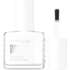Maybelline New York Super Stay Ink Bonder 940 Alpine Snow - esmalte de uñas de larga duración para uñas fuertes y color intenso, 12,3 ml