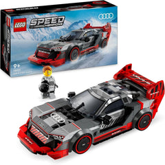 LEGO Speed Champions Juego de coches de carreras Audi S1 E-Tron Quattro con juguetes para construir, jugar y exhibir, modelo de coche para niños, regalo para niños y niñas de 9 años 76921 Juegos de construcción Besuche den LEGO-Store Single