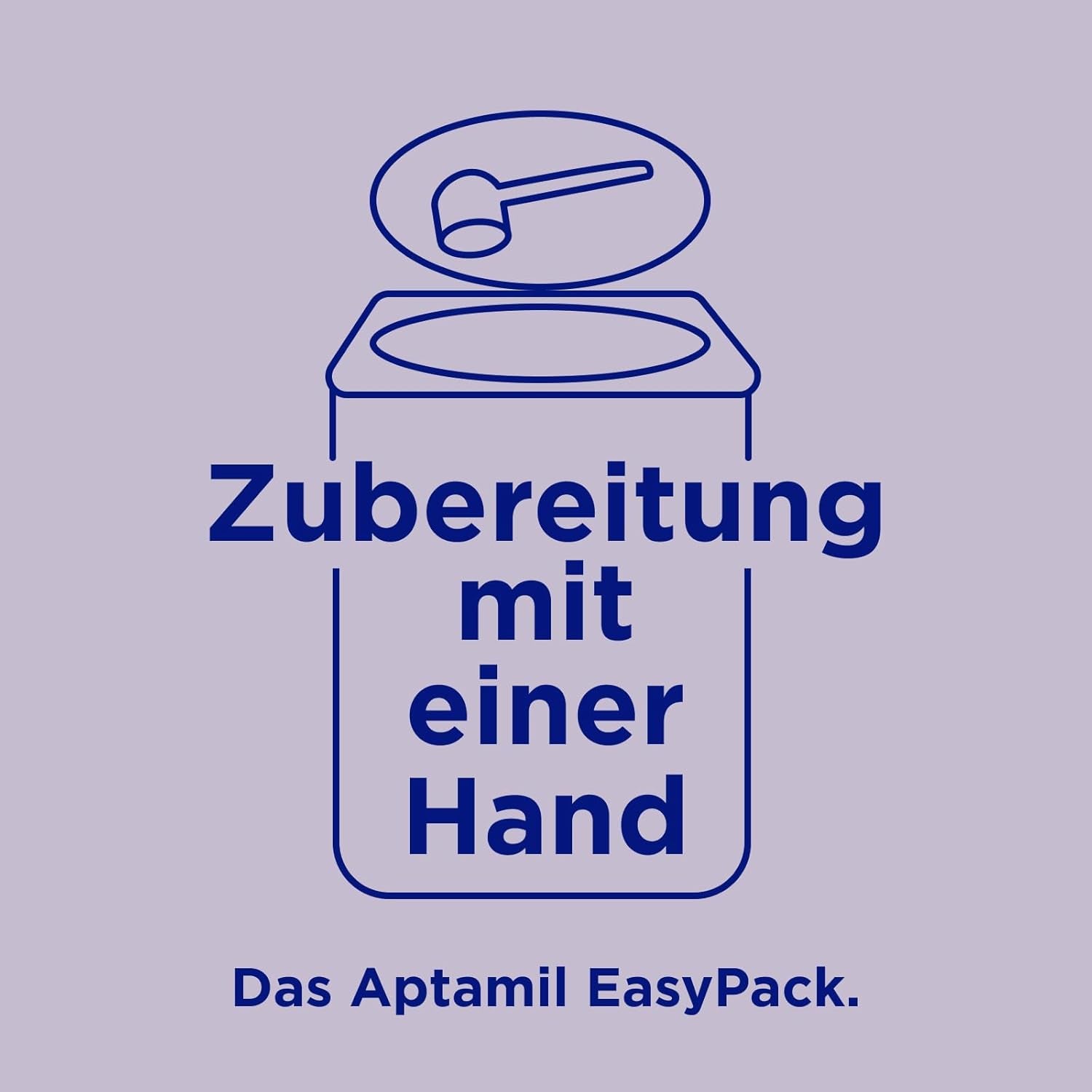 Aptamil HA PRE – Anfangsmilch von Geburt an, Mit DHA, Nur Lactose, Ohne Palmöl, Babynahrung, Milchpulver, 1x 800 g