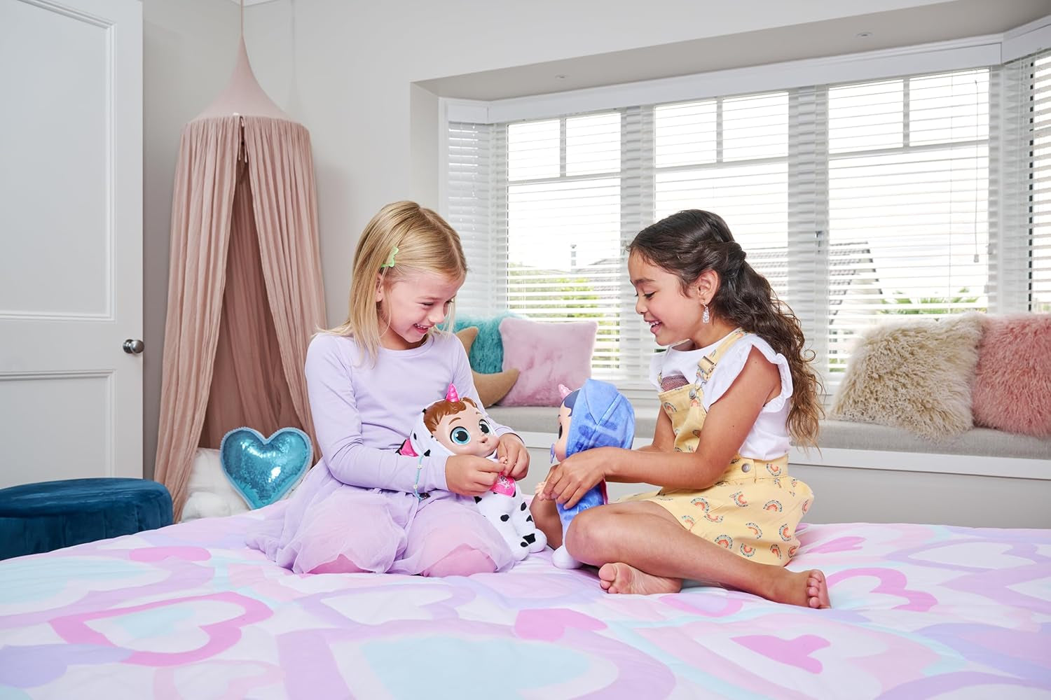 Babycorns Seria 1 de ZURU Păpușă Magică Pisică (Mac) cu Accesorii, Jucărie Surpriză Despachetare pentru Copii, Fete