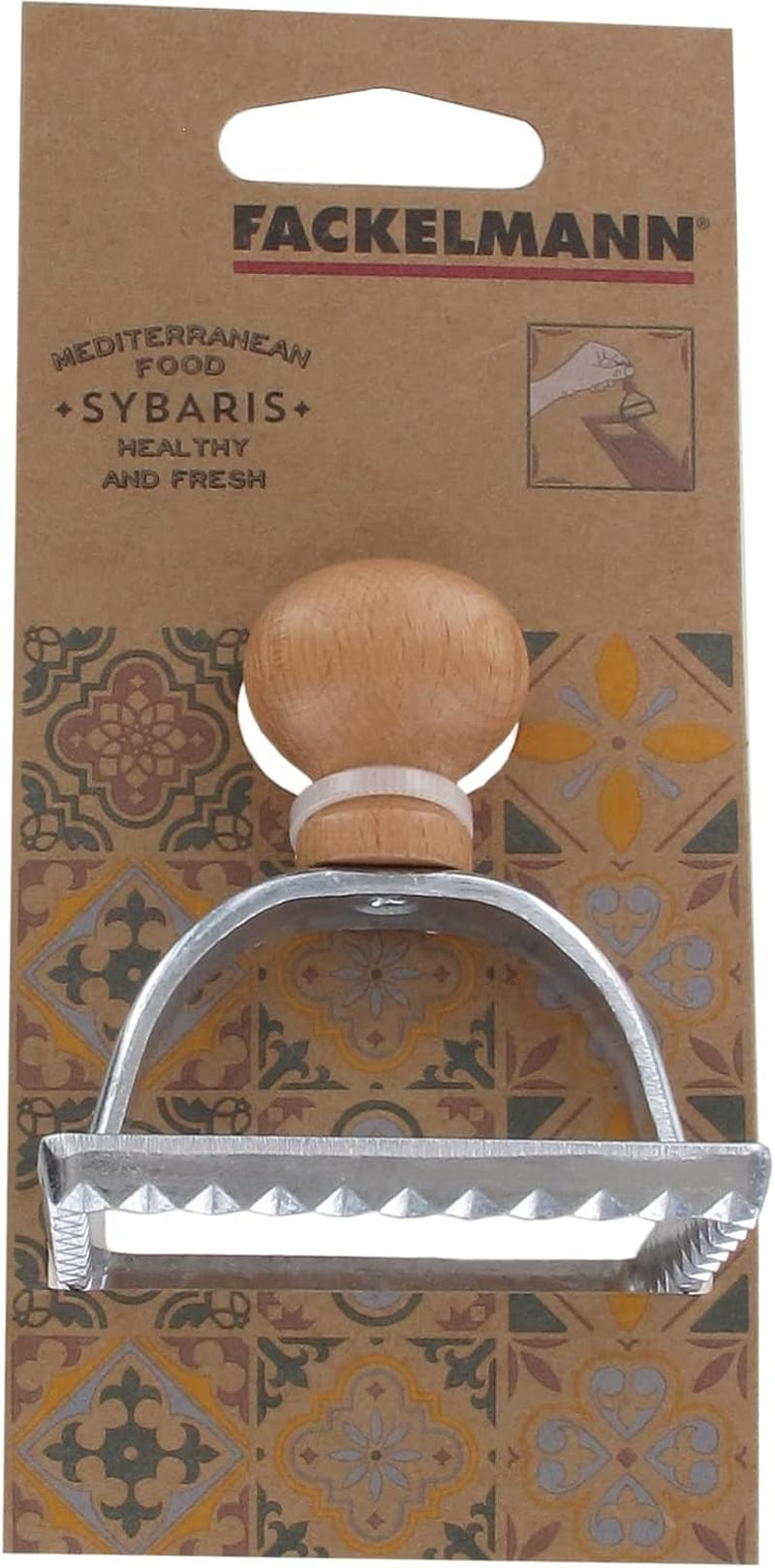 Fackelmann 40922 Formă pătrată pentru ravioli, 6,9 x 6,9 x 7,5 cm