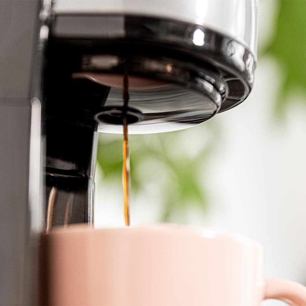 Espressor Cecotec Coffee 66 Drop & Go cu carafă termică, 700 W, capacitate 420 ml, cioc etanș, filtru permanent sau de hârtie, funcție de oprire automată, recipient cu fereastră