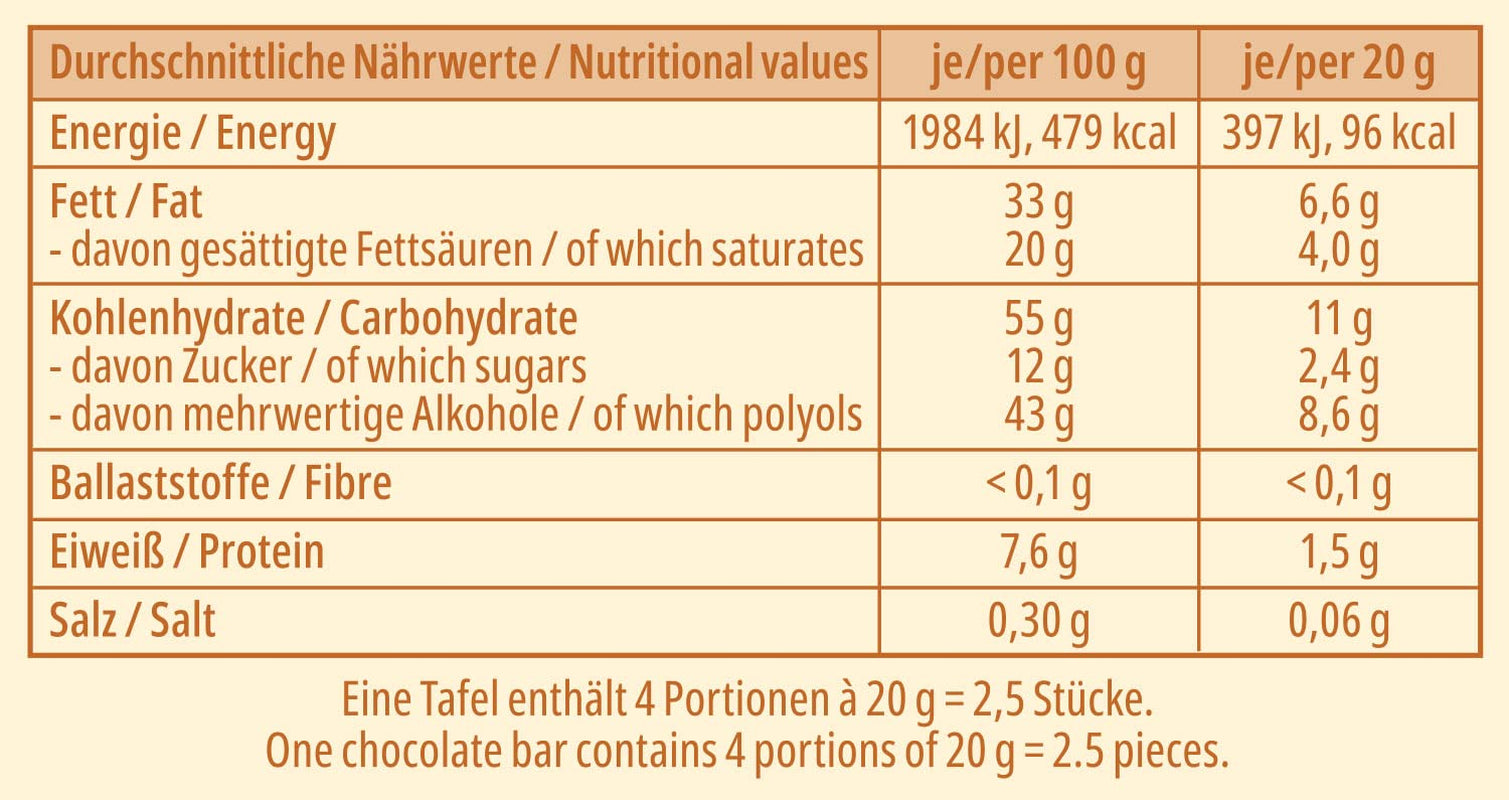 frankonia CHOCOLATE SIN AZÚCAR AÑADIDA Chocolate blanco sin gluten, 80 g