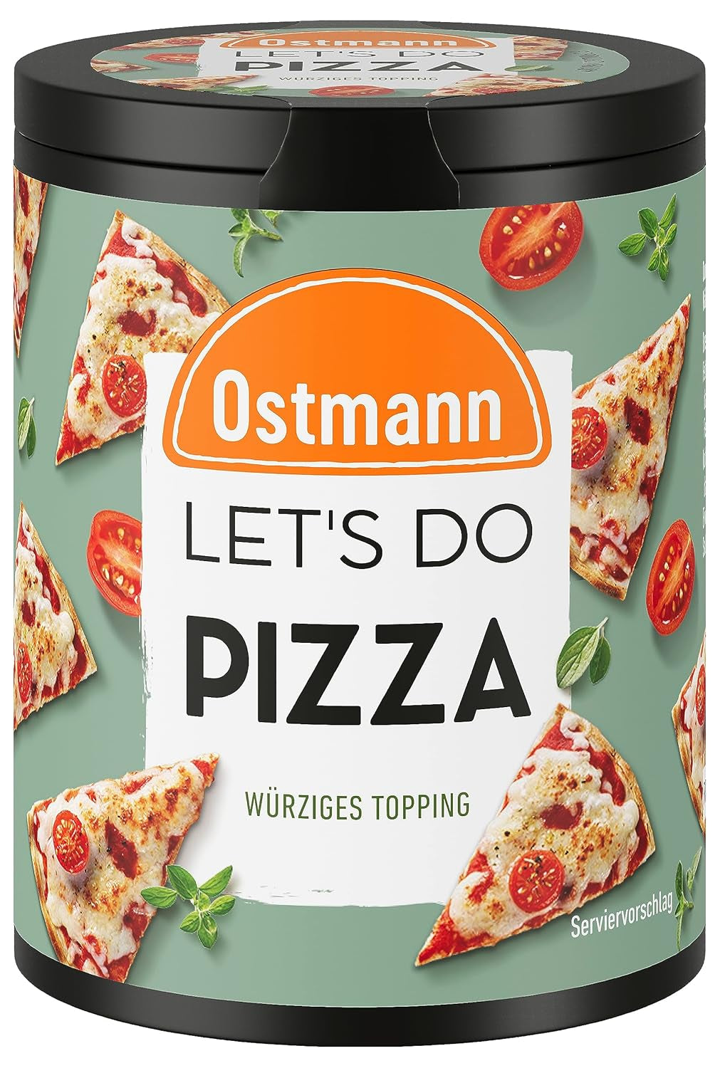 Ostmann Gewürze - Hagamos aguacate | Salsa para aguacate, guacamole o tazones | Cobertura crujiente con galletas, queso crema y sésamo negro | 70 g en barra de reciclaje Metalldose