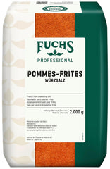 - Pommes-Frites-Würzsalz | Gewürz für Kartoffelgerichte wie Kroketten oder Bratkartoffeln | Calidad profesional para grandes fabricantes | Bolsa reciclable de 2 kg.