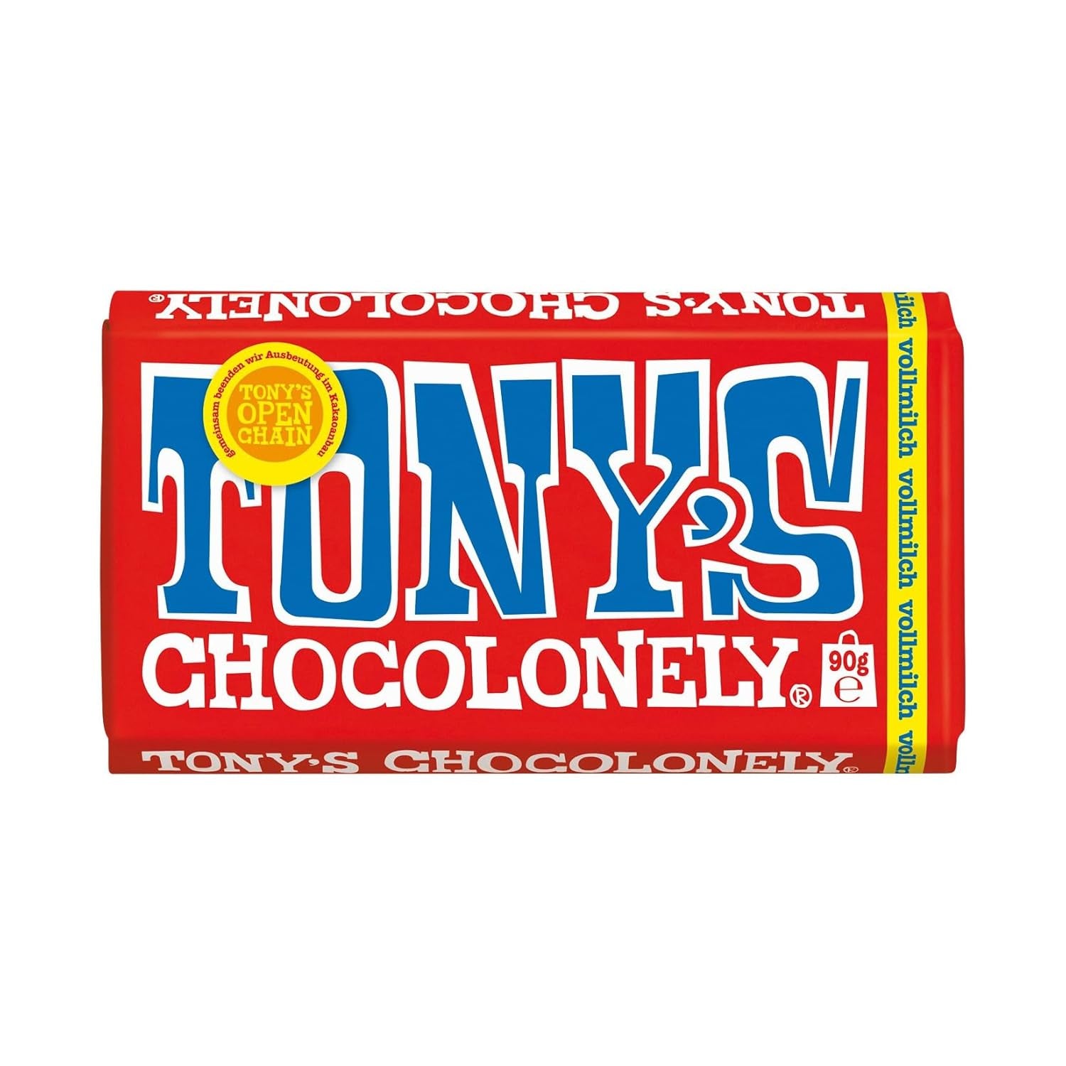 Tony's Chocolonely - Chocolate negro con almendras y sal marina 90g