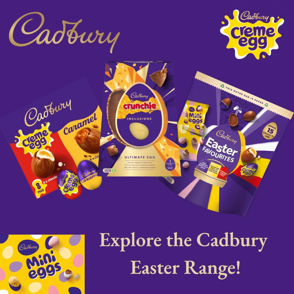 Bolsa sólida de pequeños huevos de chocolate (80 g) en una bandeja de azúcar crujiente (Easter Forms)