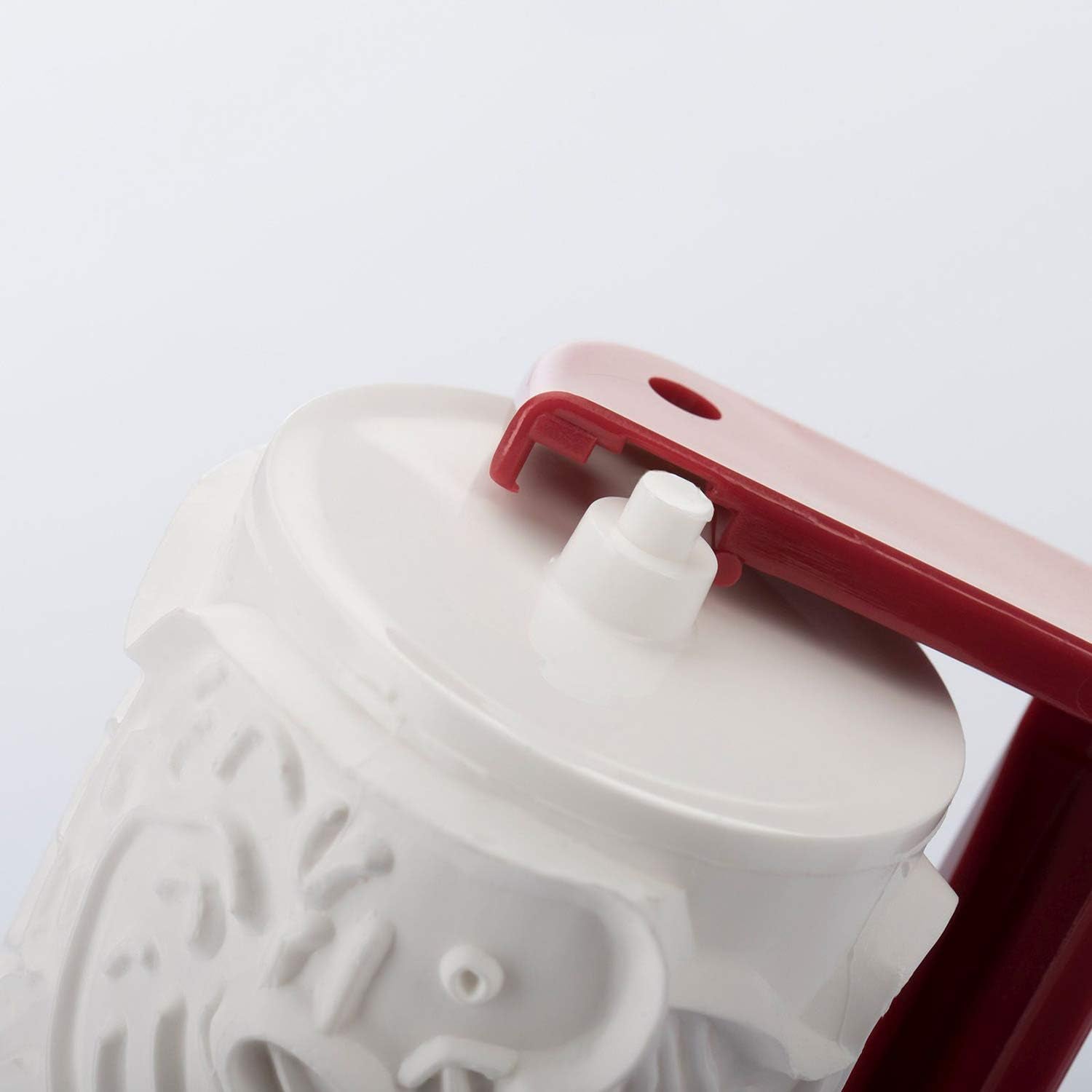 Westmark Spekulatiuswalze, Mit 7 verschiedenen Motiven, Länge: 17,2 cm, Kunststoff, Klausi, Weiß/Rot, 32162270