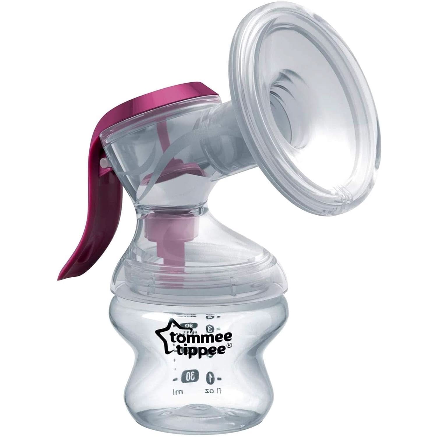 Tommee Tippee "Made for Me" Sacaleches manual, mango ergonómico, Sin BPA, transparente Accesorios Alimentación y Lactancia Bebe Naty Shop