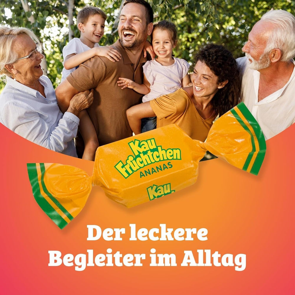 Kaufrüchtchen – 1 x 425G – caramelos con cinco sabores de frutas Naty Shop