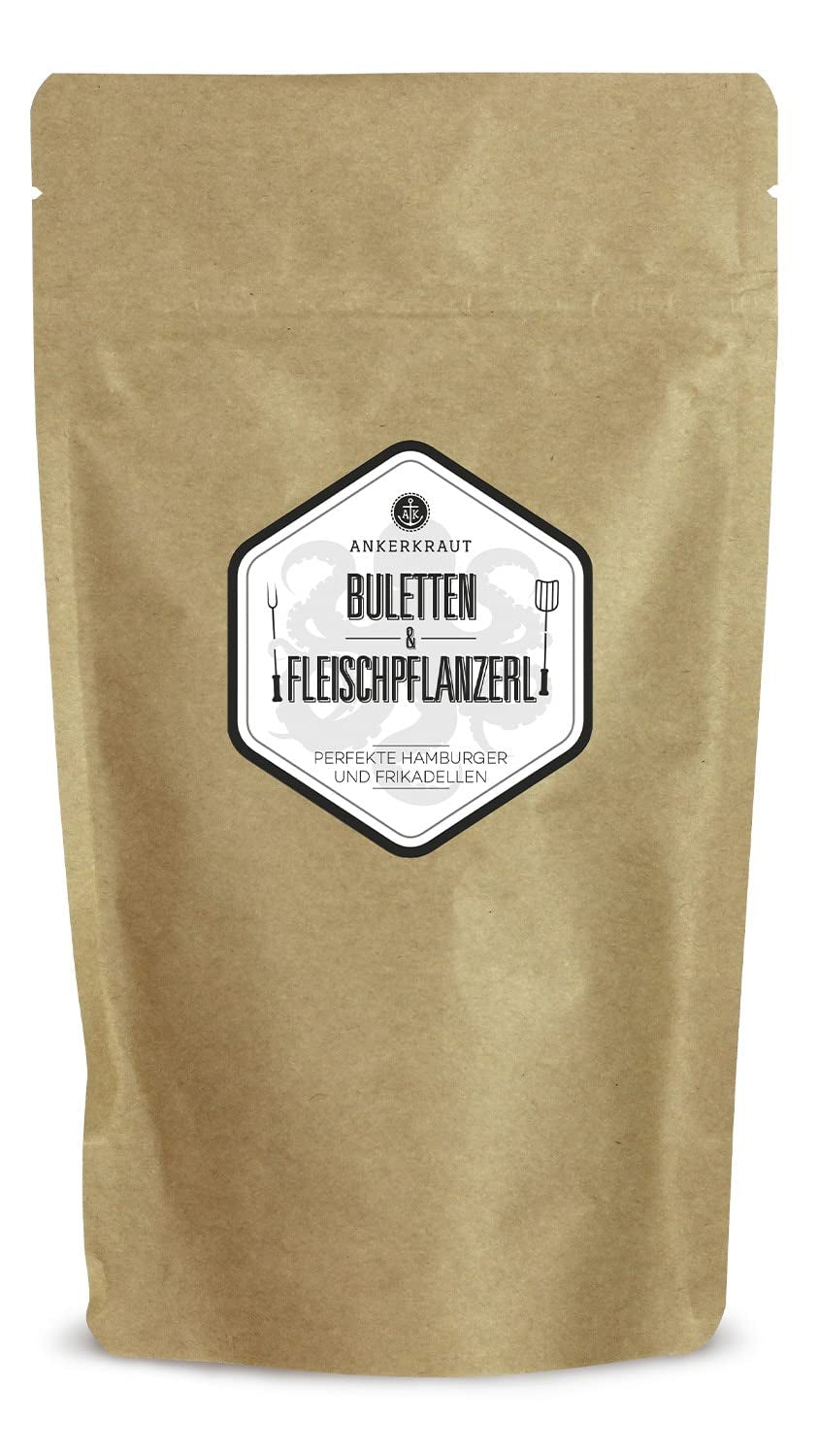 Ankerkraut Bulettes & Fleischpflanzerl, Gewürzmischung für Buletten und Frikadellen, 250 g en bolsa aromatizada