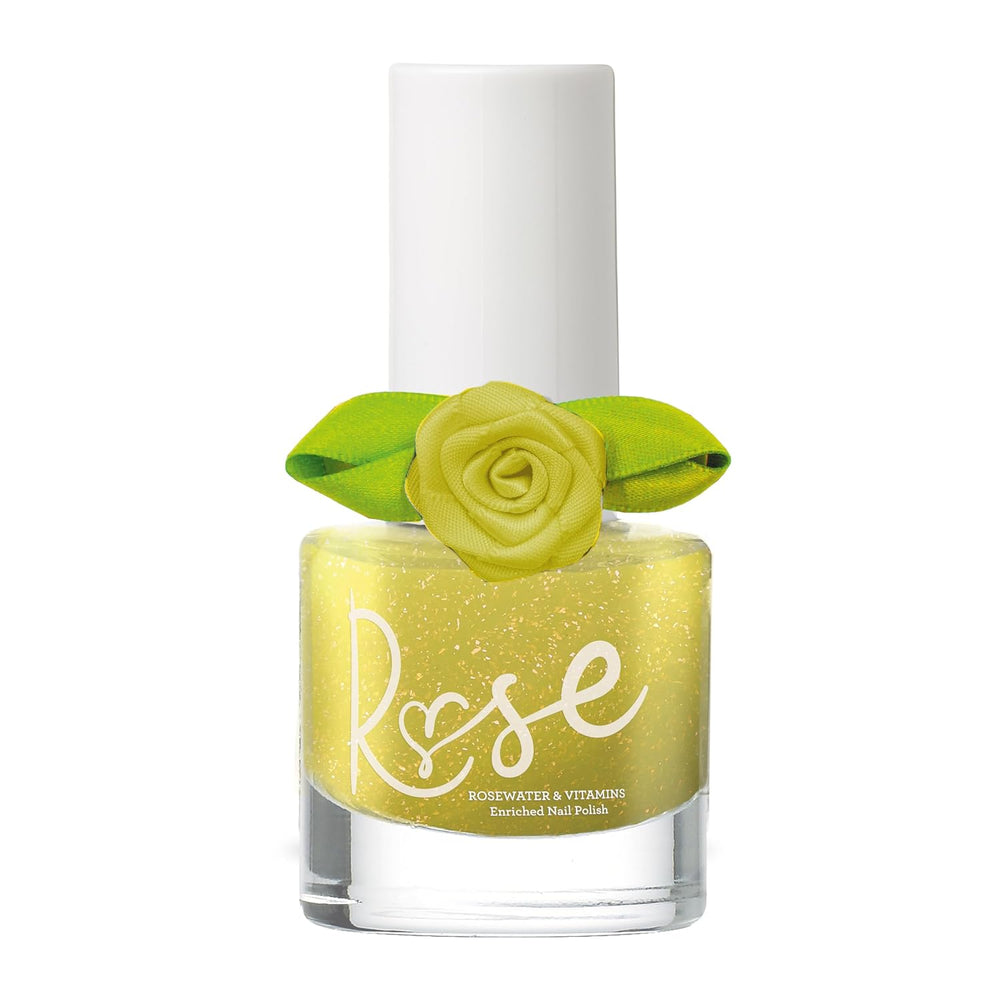 Snails 511794 Esmalte de uñas para bebé con sabor a cabra, fórmula removible, a base de agua, seguro, vegano, con agua de rosas nutritiva