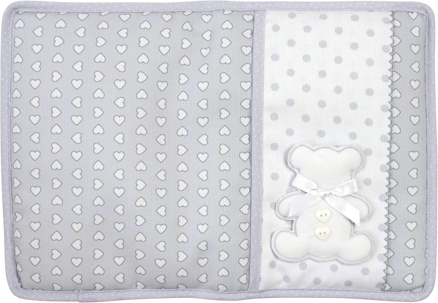 Bolsa para pañales y toallitas, organizador de pañales y toallitas, 100% Made in Italy, color gris Toallitas húmedas para bebés Naty Shop