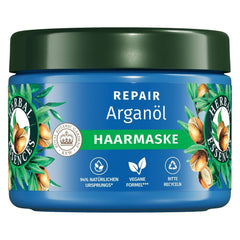 Herbal Essences Mască reparatoare pentru păr cu ulei de argan 300ml. De la păr deteriorat la păr mai neted și mai strălucitor. Îngrijire intensivă. Cu ingrediente de origine naturală. Vegan Masca de par Naty Shop 300 Ml (1 pachet) Mască de păr