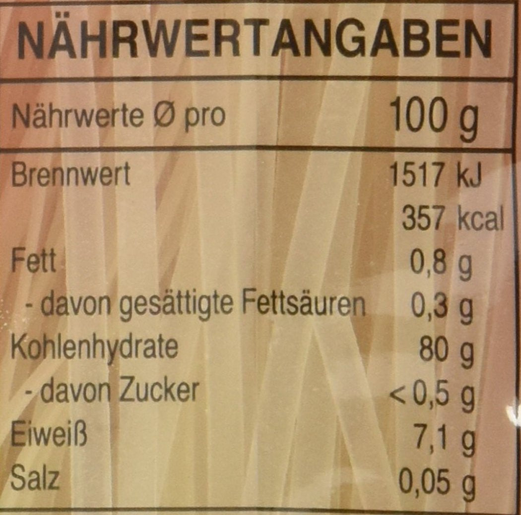 Fideos de arroz Aroy-D sin gluten paquetes de 3 mm (1 paquete x 375 g)