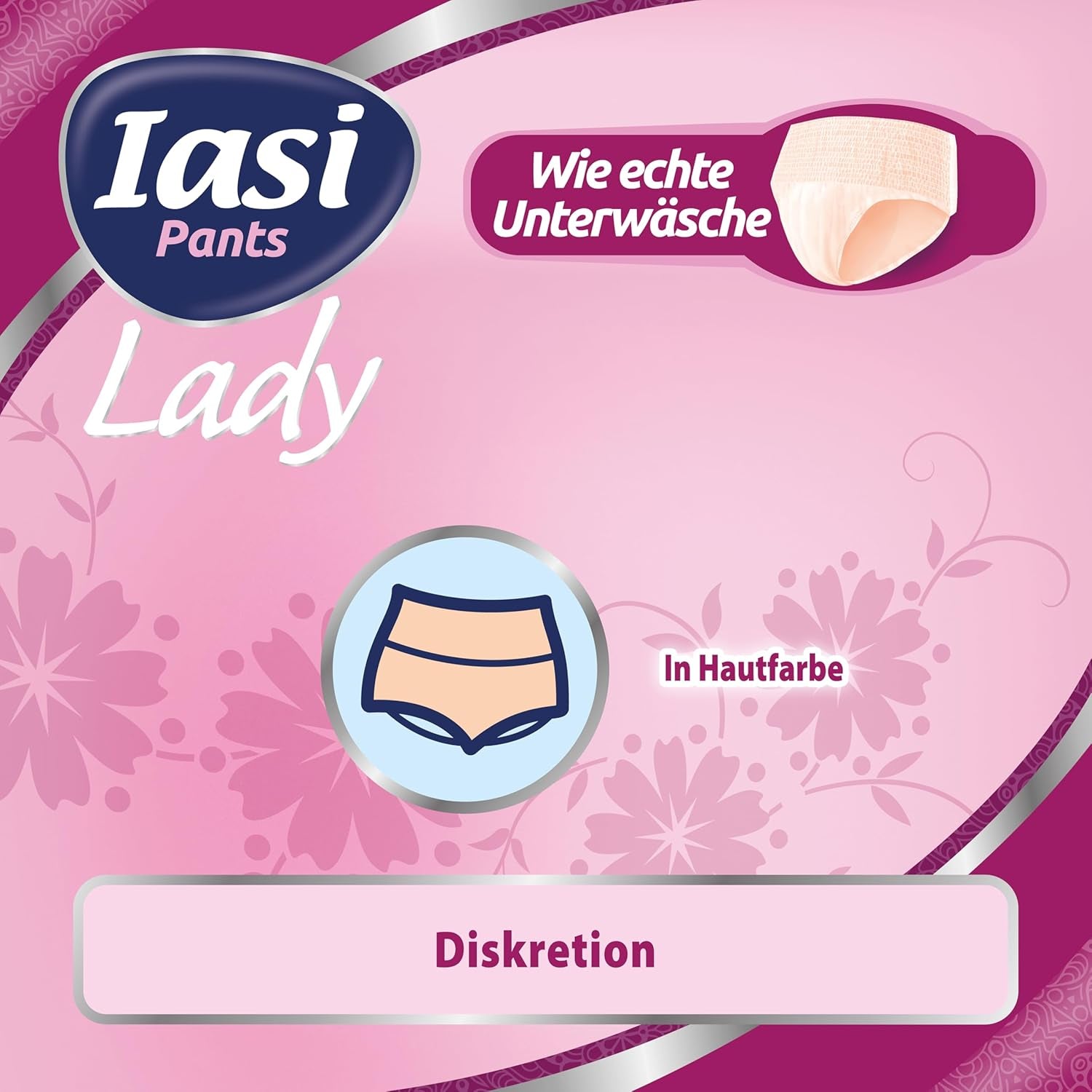 LADY Pants 48 Pantalones Desechables para Incontinencia Urinaria Absorbencia Talla Grande S para Mujer 48 Piezas