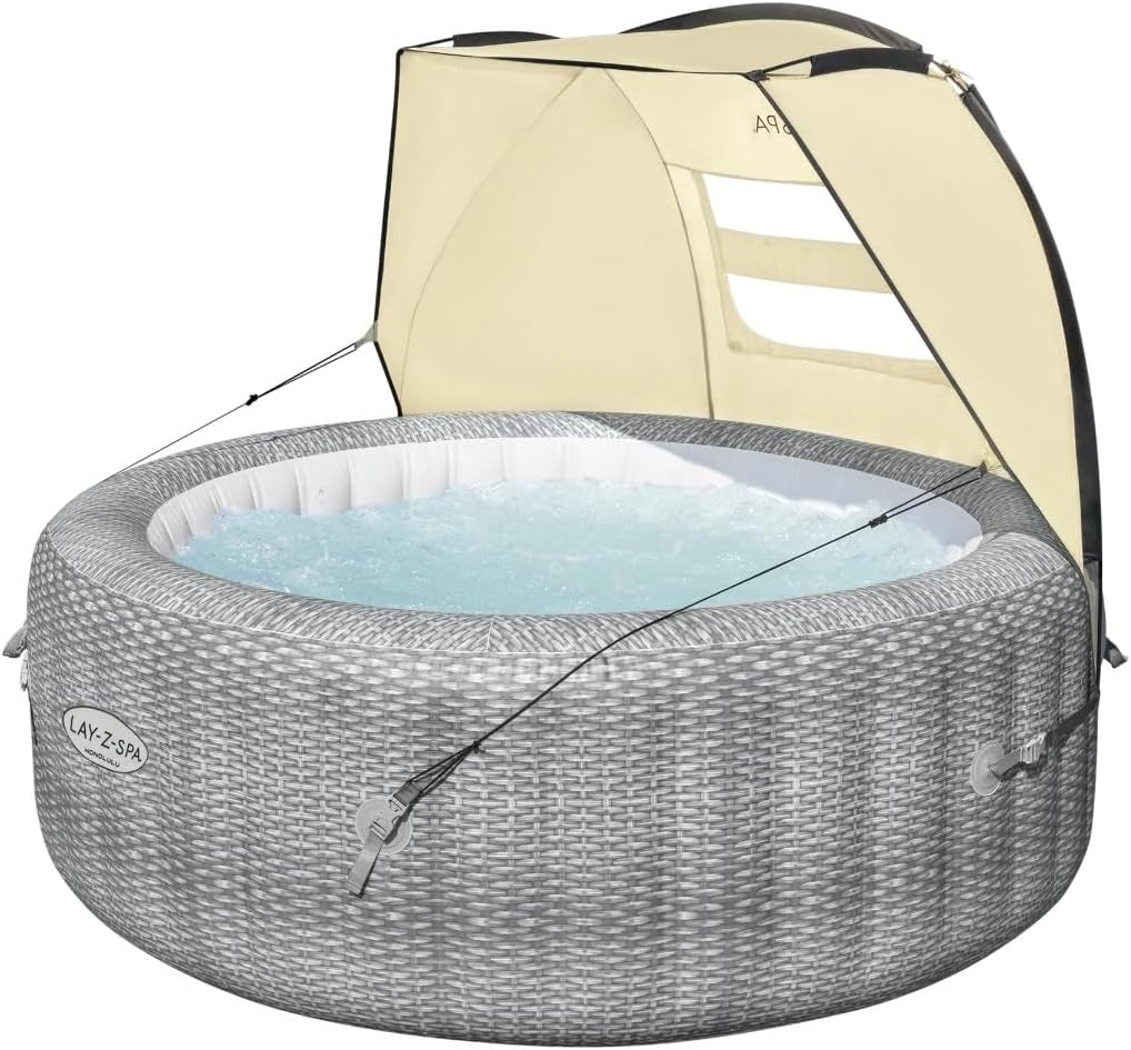 Capota para sol Bestway LAY-Z-SPA, 183 x 94 x 109 cm