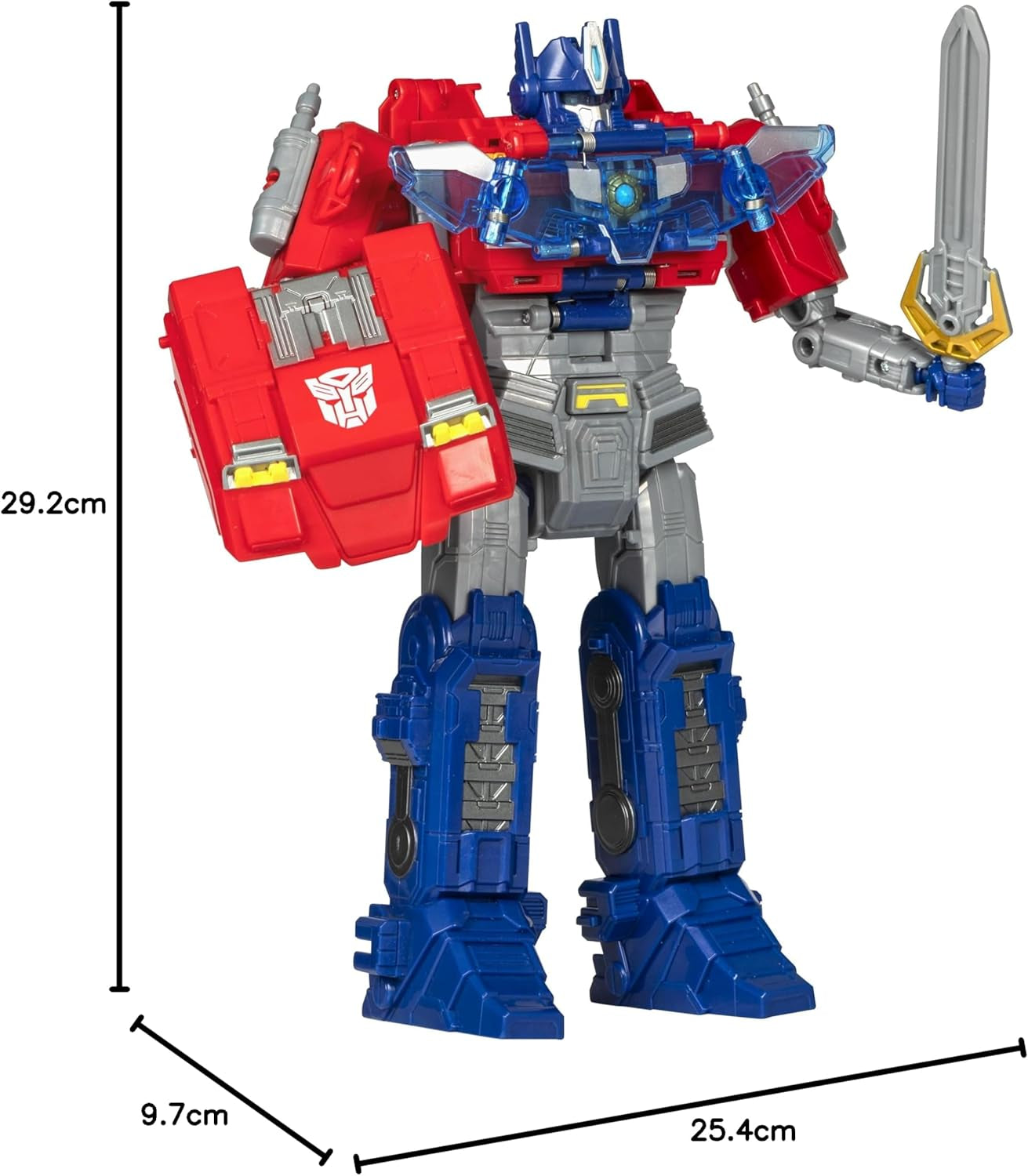 Figura interactiva Transformers One Power Flip Optimus Prime (Orion Pax) Figuras de acción Naty Shop