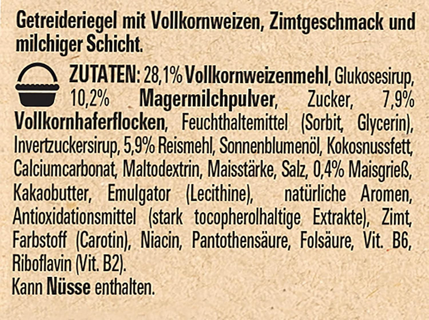 NESTLÉ CINI MINIS Barras de canela, snack crujiente de trigo integral y calcio, paquete de 8 (4 x 25 g cada uno)