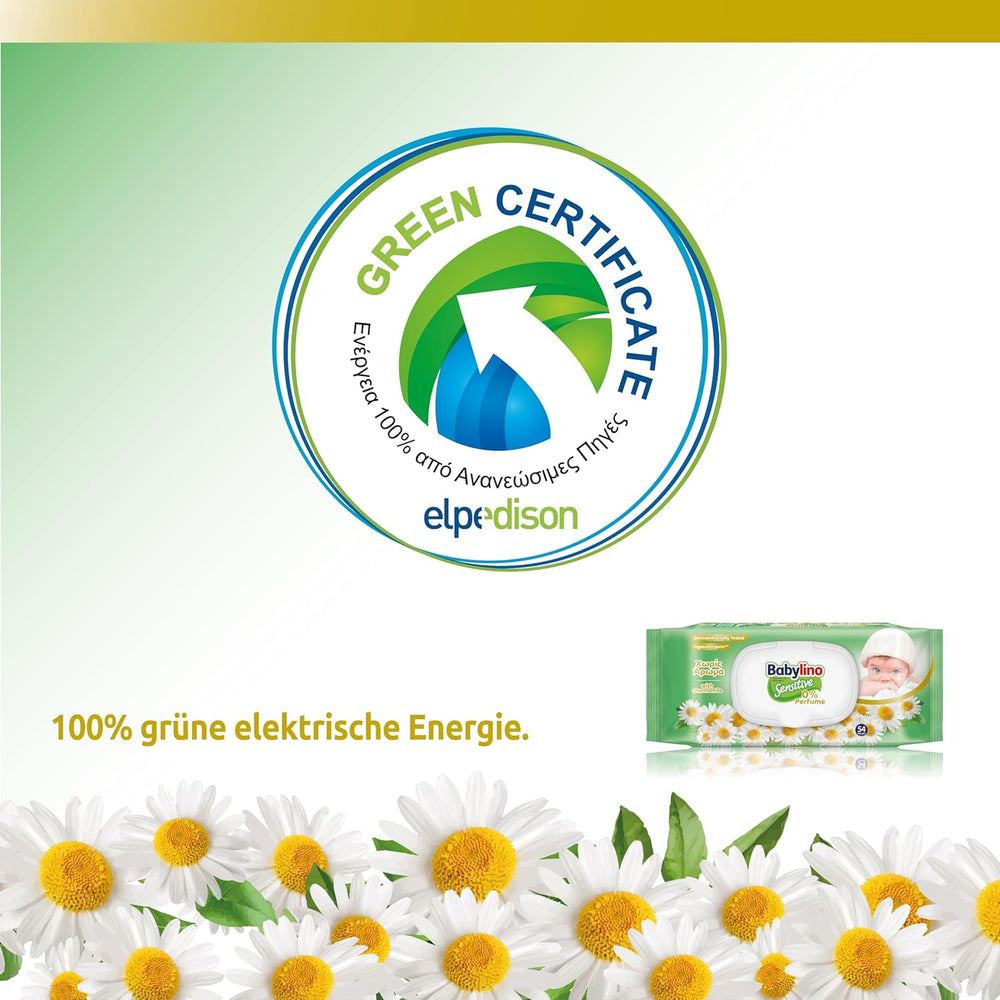 Toallitas para bebés sensibles, 0 % de fragancia, fórmula 98 % natural que restaura el equilibrio del pH de la piel, sello de frescura, 54 toallitas