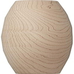 Rodillo cónico de madera de arce, 51 cm, con funda