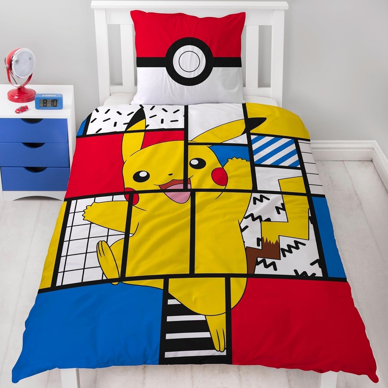 Ropa de cama juvenil y infantil, Pikachu, 100% algodón Ropa de cama - infantil Naty Shop