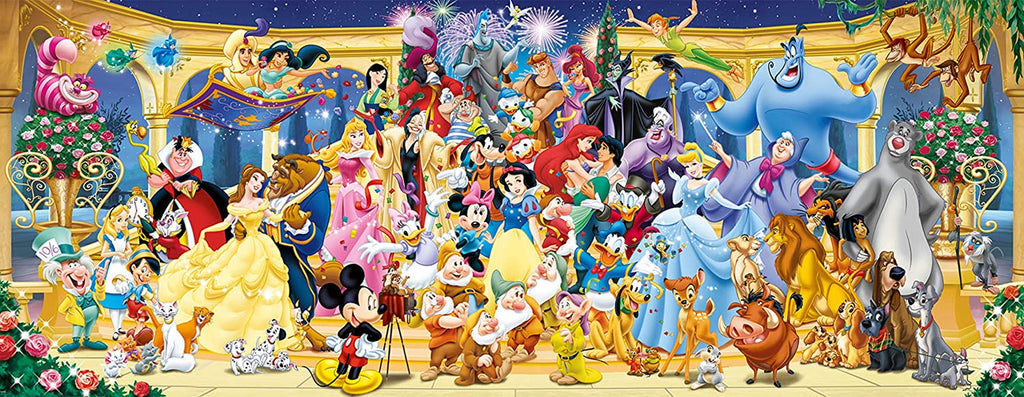 Ravensburger Puzzle 12000444 - Fotografie de grup Disney - 1000 piese Puzzle jigsaw Disney pentru adulți și copii de peste 14 ani Puzzle Naty Shop Versiune veche