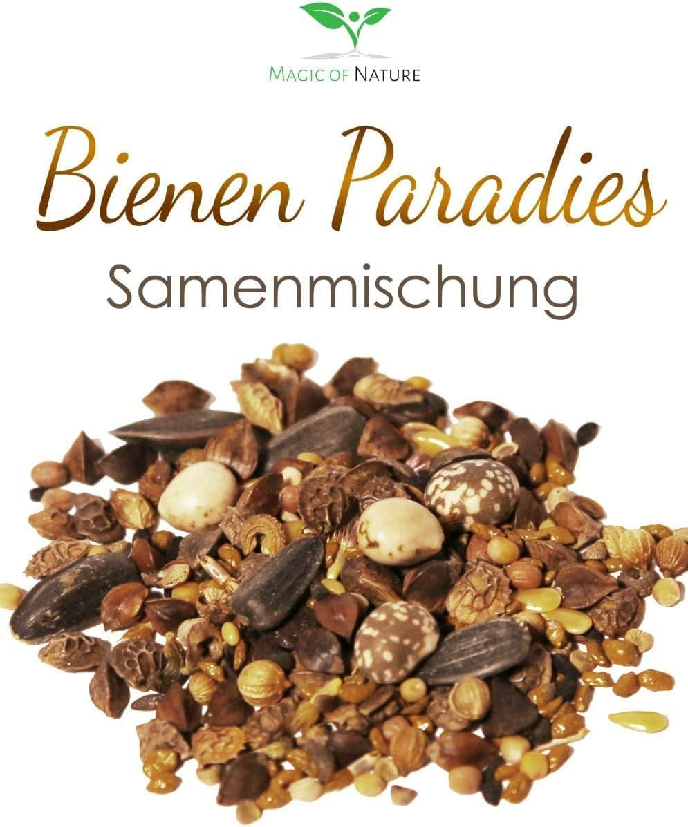 Magia de la Naturaleza 800gr. Blumensamen Mischung - Bienen Paradies - Blühfreudige Bienenweide für 150 bis 250 m²
