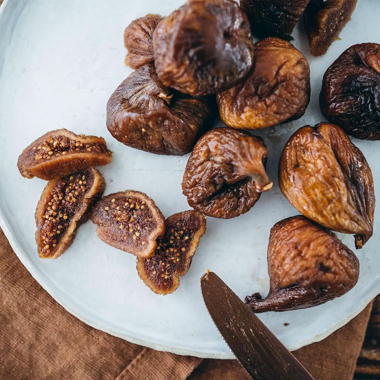 Seeberger Higos de montaña suaves, dulces como la miel y con pulpa de piedra - Para amantes de la gastronomía conscientes de la nutrición, 13 x 200 gramos Naty Shop Productos deshidratados