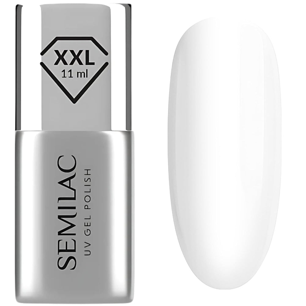 Semilac Top Coat Esmalte de Uñas 7ml, Innovador, UV/LED, Esmalte de Uñas Híbrido, Acabado Brillante, Protege, Transparente