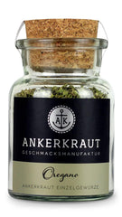 Ankerkraut Oregano Gewürz, gerebelt seco, perfecto para pizza, sopa, tomate y pescado, Kräuter zum Würzen, mediterranean Küche für zu Hause, Lecker Kochen, 20g im Korkenglas