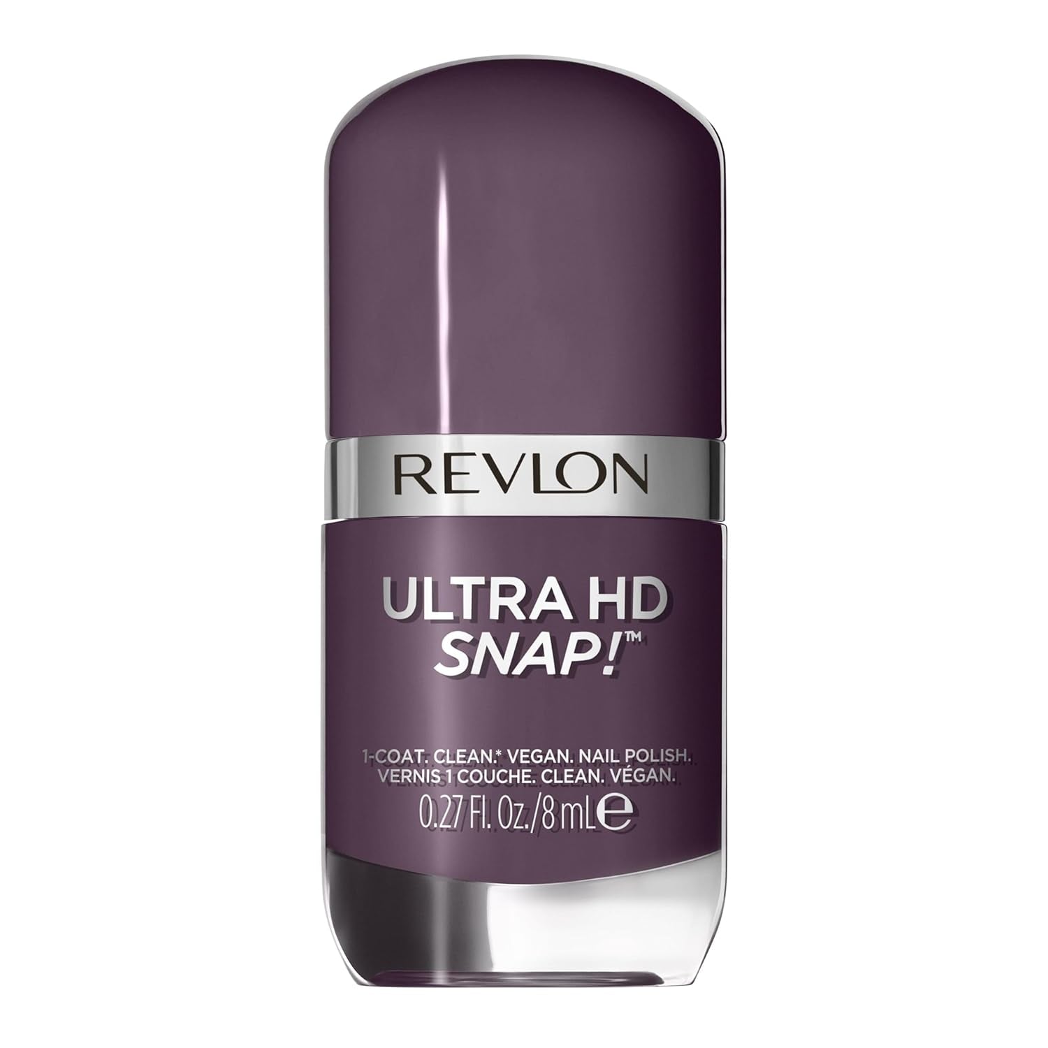 ¡APLICACIÓN Revlon Ultra HD! Esmalte de uñas, color de uñas brillante, fórmula 100 % vegana, no requiere base ni capa superior, 033 Grounded, 8 ml