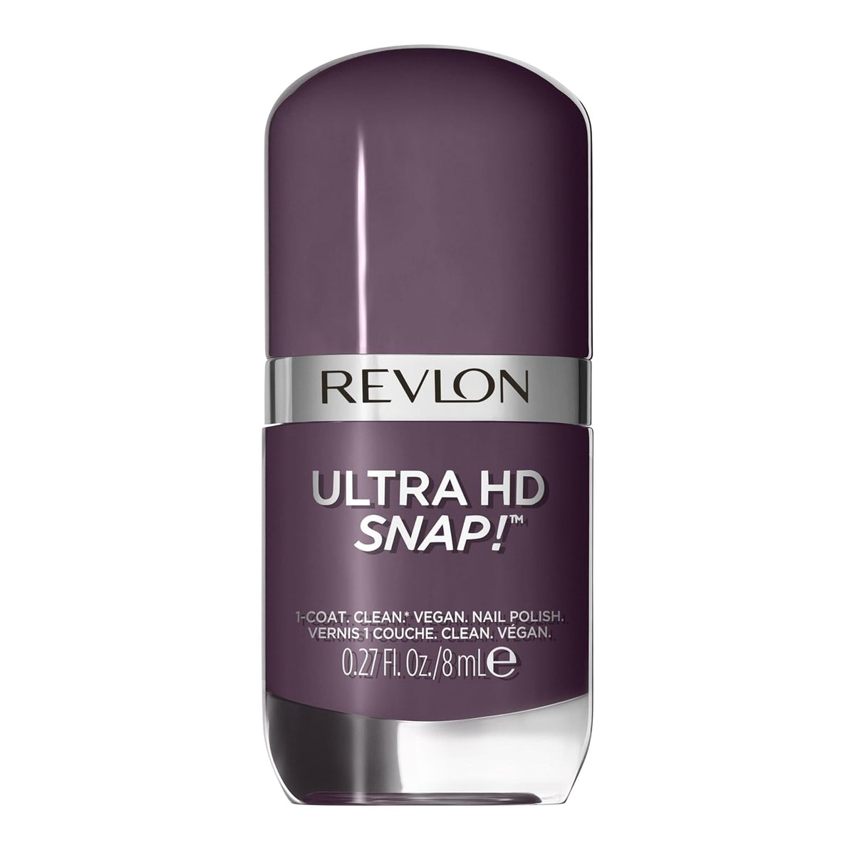 ¡APLICACIÓN Revlon Ultra HD! Esmalte de uñas, color de uñas brillante, fórmula 100 % vegana, no requiere base ni capa superior, 033 Grounded, 8 ml