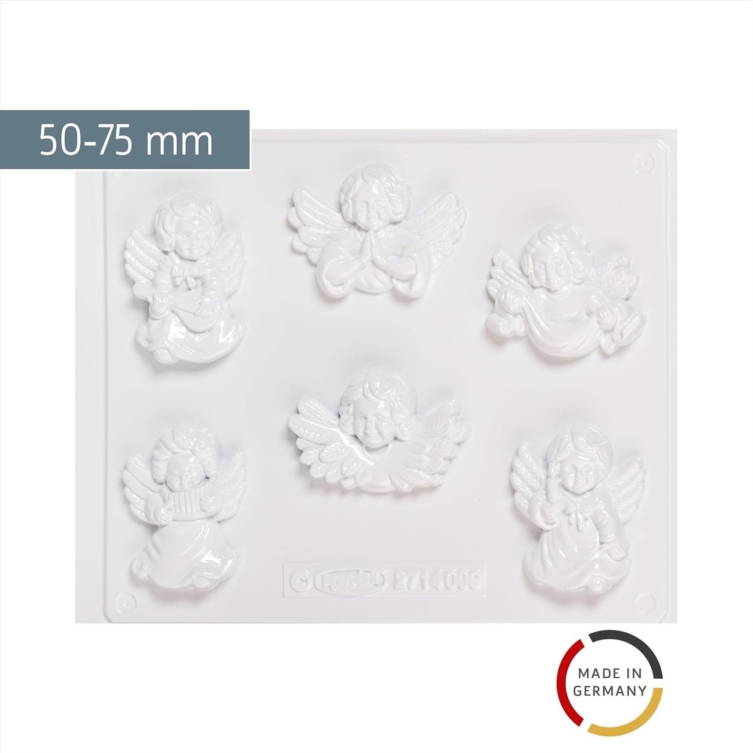 KnorrPrandell 2714099 Matriță de turnare Înger, 7 cm, Transparent
