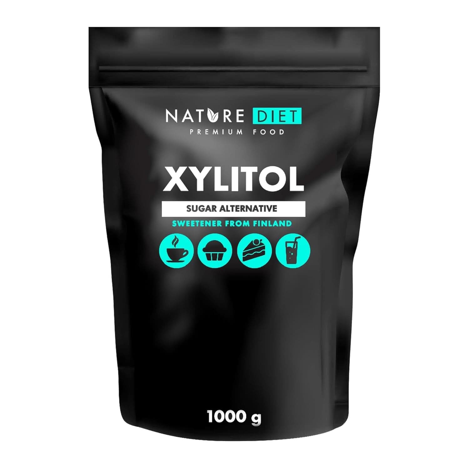 Nature Diet Xilitol, 1 Kg Edulcorantes Naty Shop