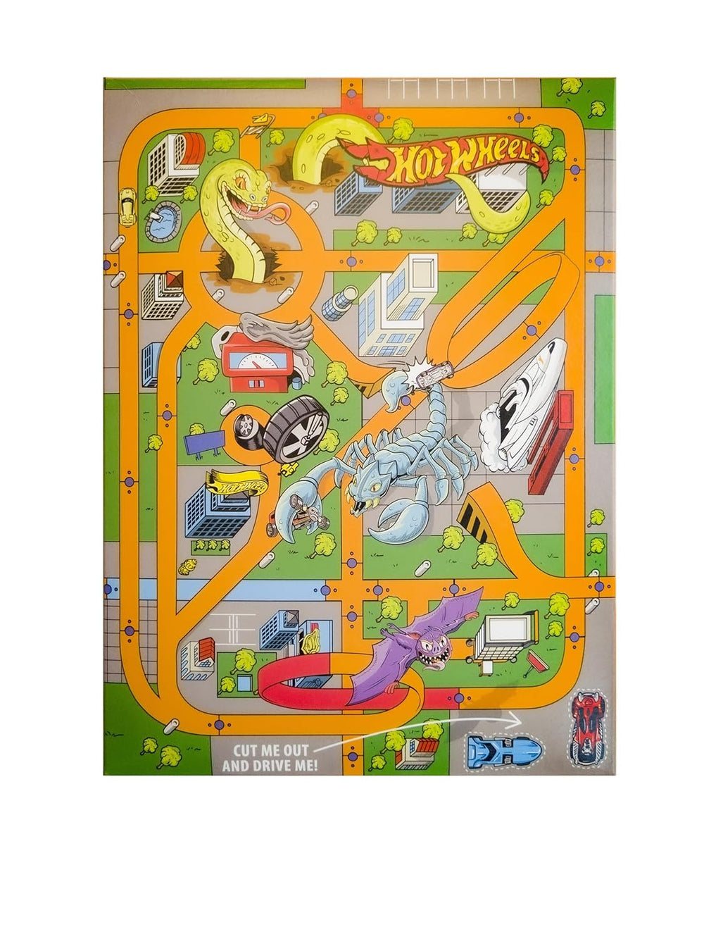 Hot Wheels Honey Loops Cereal de desayuno integral crujiente con vitaminas añadidas, 1 paquete (1 x 375 g)