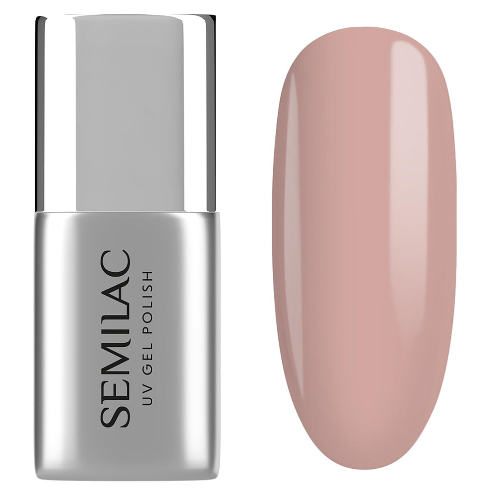 Semilac Pure & Clean base de esmalte de uñas UV 7ml – Base híbrida autonivelante para uñas sensibles