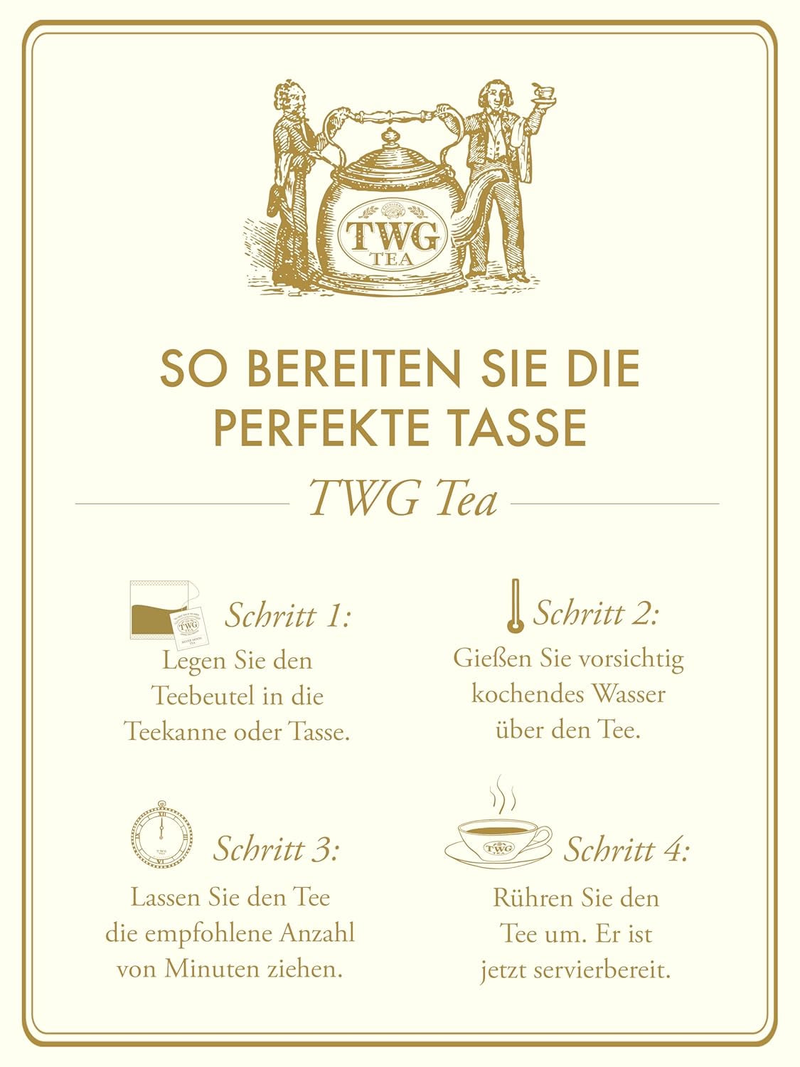 TWG Tea | Moon &amp; Sky Selection | Cutie de ceai cu 3 sortimente | 15 pliculețe de ceai cusute manual din bumbac | Set cadou