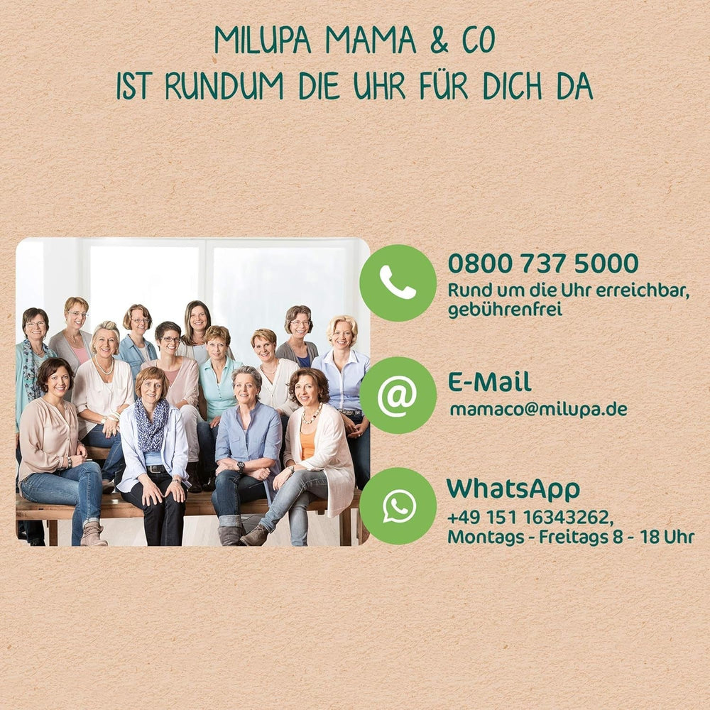 Galleta de Mantequilla y Gachas de Leche Milupa - Gachas para niños sin aceite de palma Madre e Hijo Naty Shop