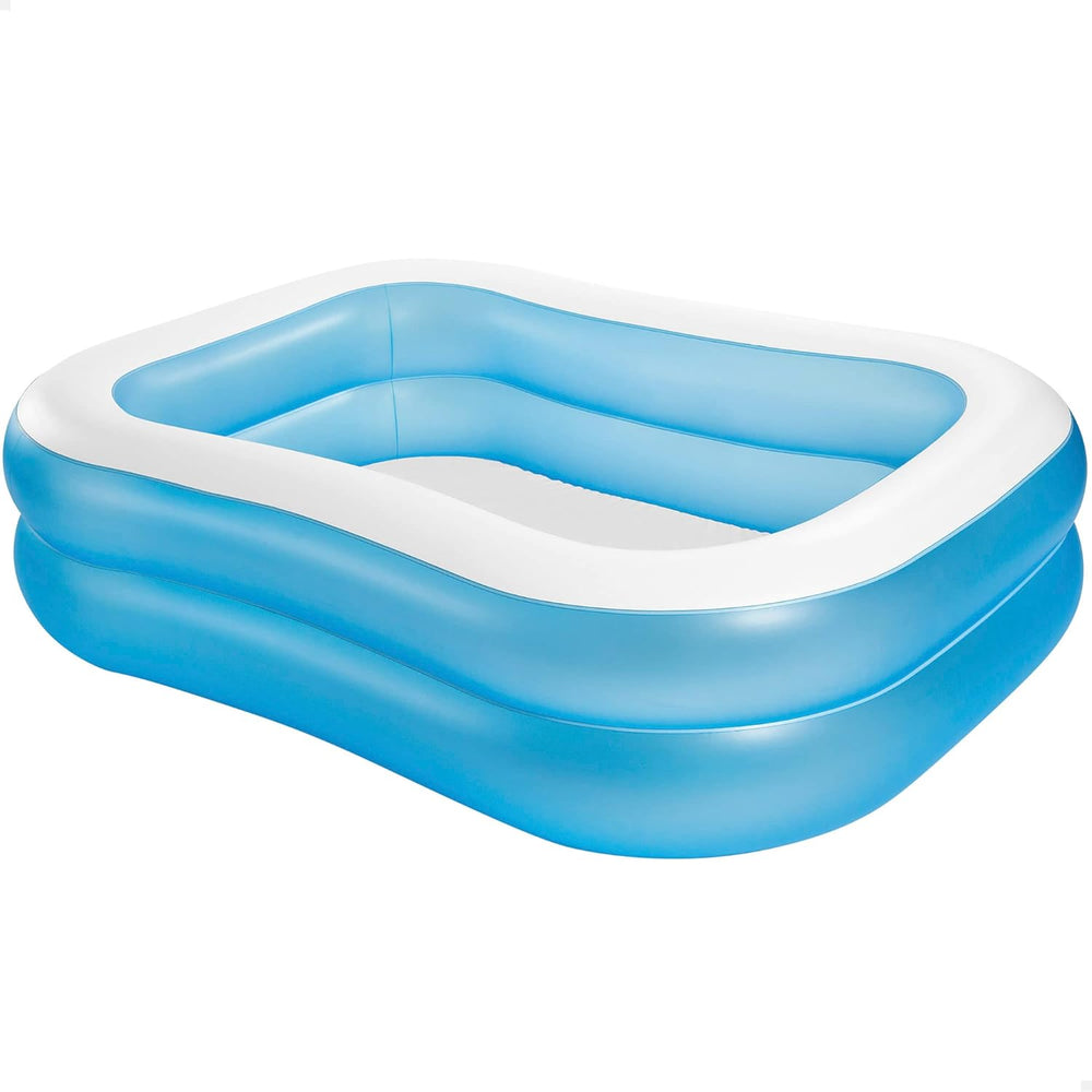Piscina Familiar Intex Swim Center, Hinchable, Dimensiones: 203cm x 152cm x 48cm (57180NP)
