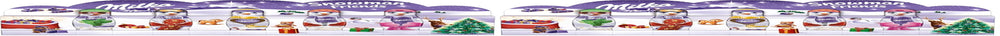 Milka Snowman Friends Alpine Milk - Mini muñecos de nieve de chocolate fino con leche alpina - 5 x 15 g