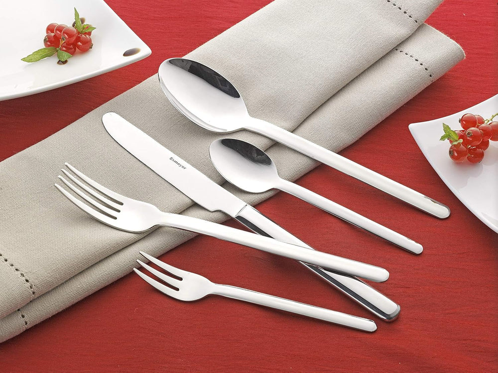 Juego de cubiertos Bettina pulido brillo 30 piezas Cocina Naty Shop