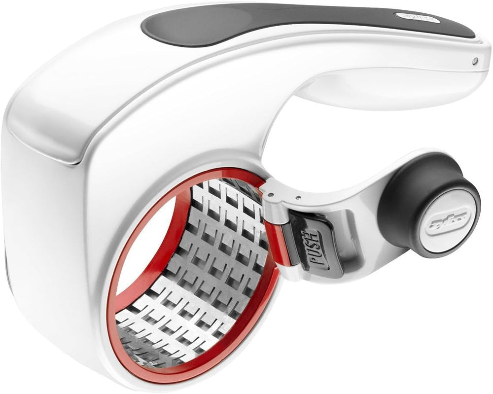 ZYLISS Classic Rallador de queso E900010, tambor fino de acero inoxidable, 16 X 8,5 X 8,5 Cm Pelador Naty Shop Alles Käse Käsereibe