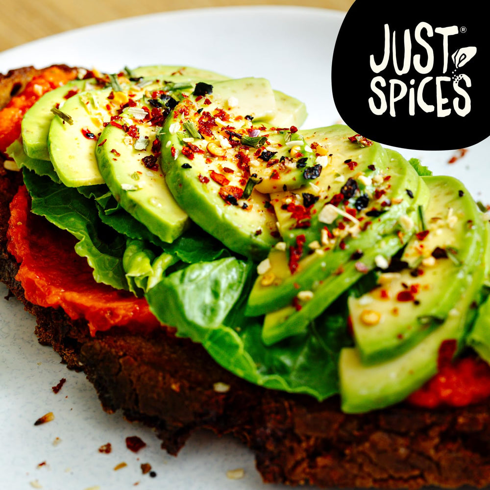 Just Spices Chili Garlic Salt I Gewürzmix, der zu allen Gerichten schmeckt I Gewürzdose, 55 g